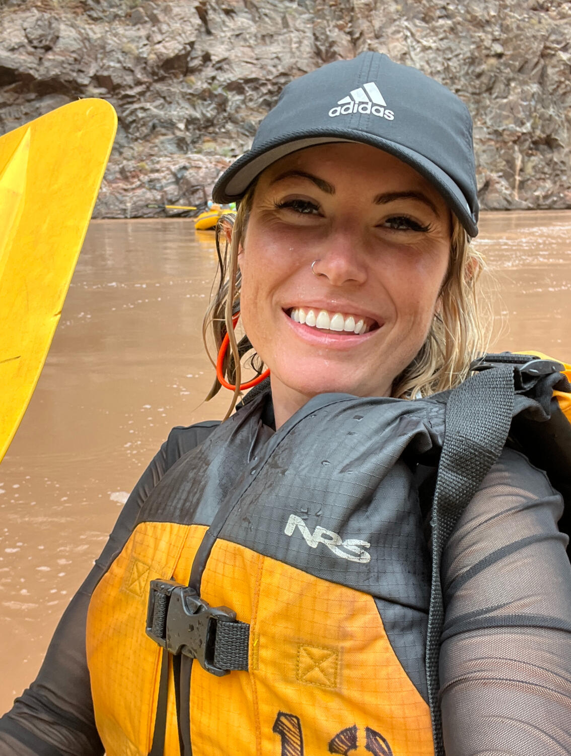 Esther Crawford in the Grand Canyon